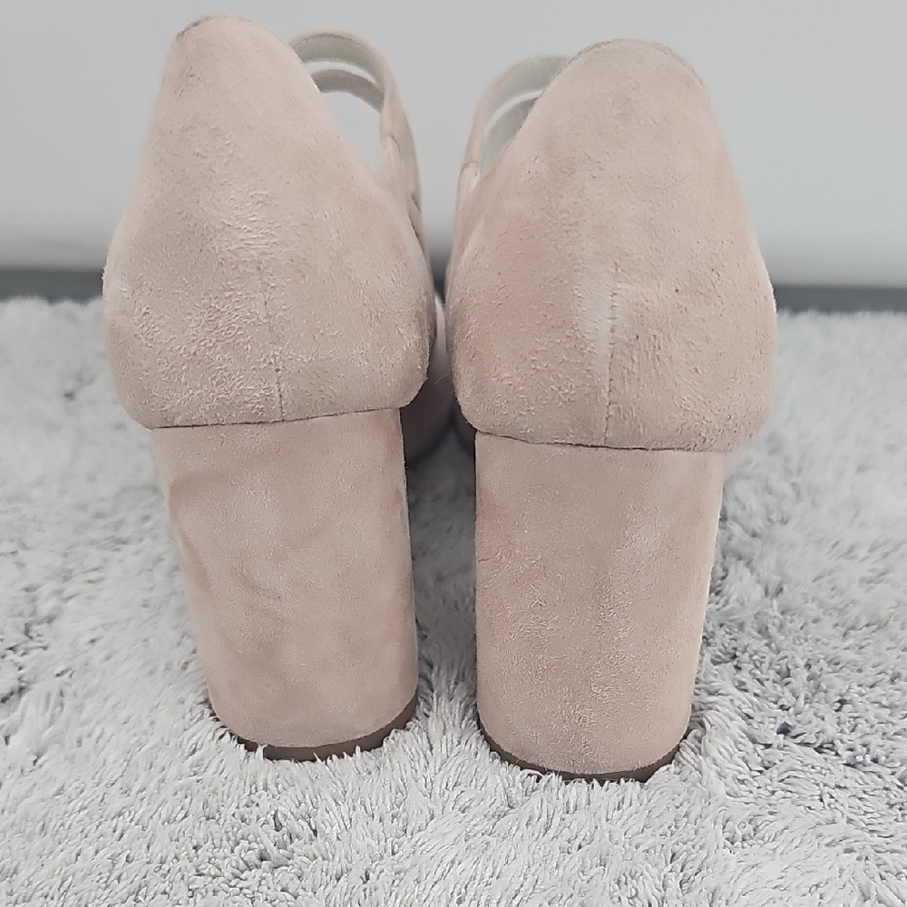 Jeffrey Campbell - Free People Elise Mary Jane Pumps in Blush - Picture 4 of 7